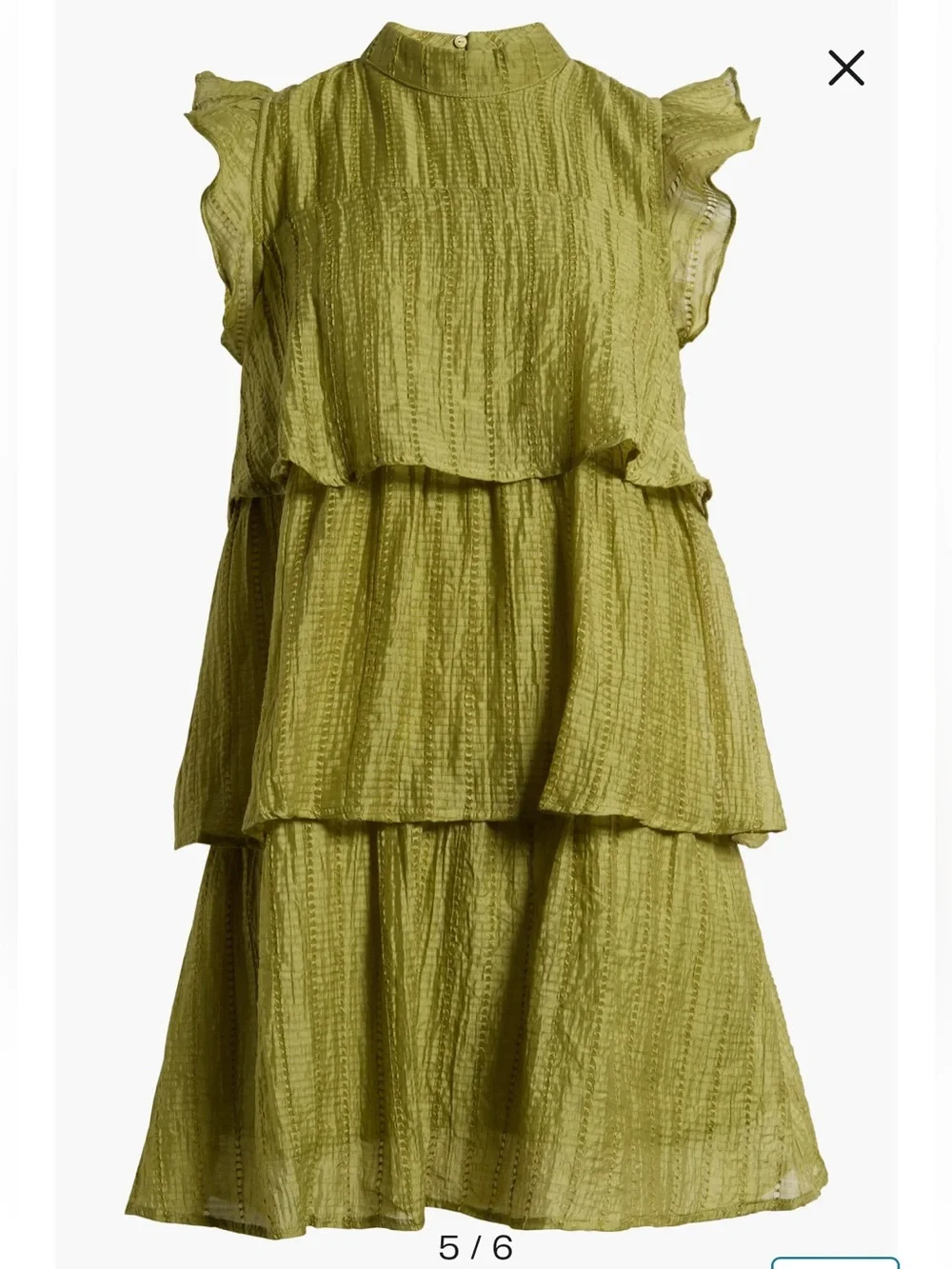 Mila Mae Ruffle Texture Mini-dress - Picture 2 of 10